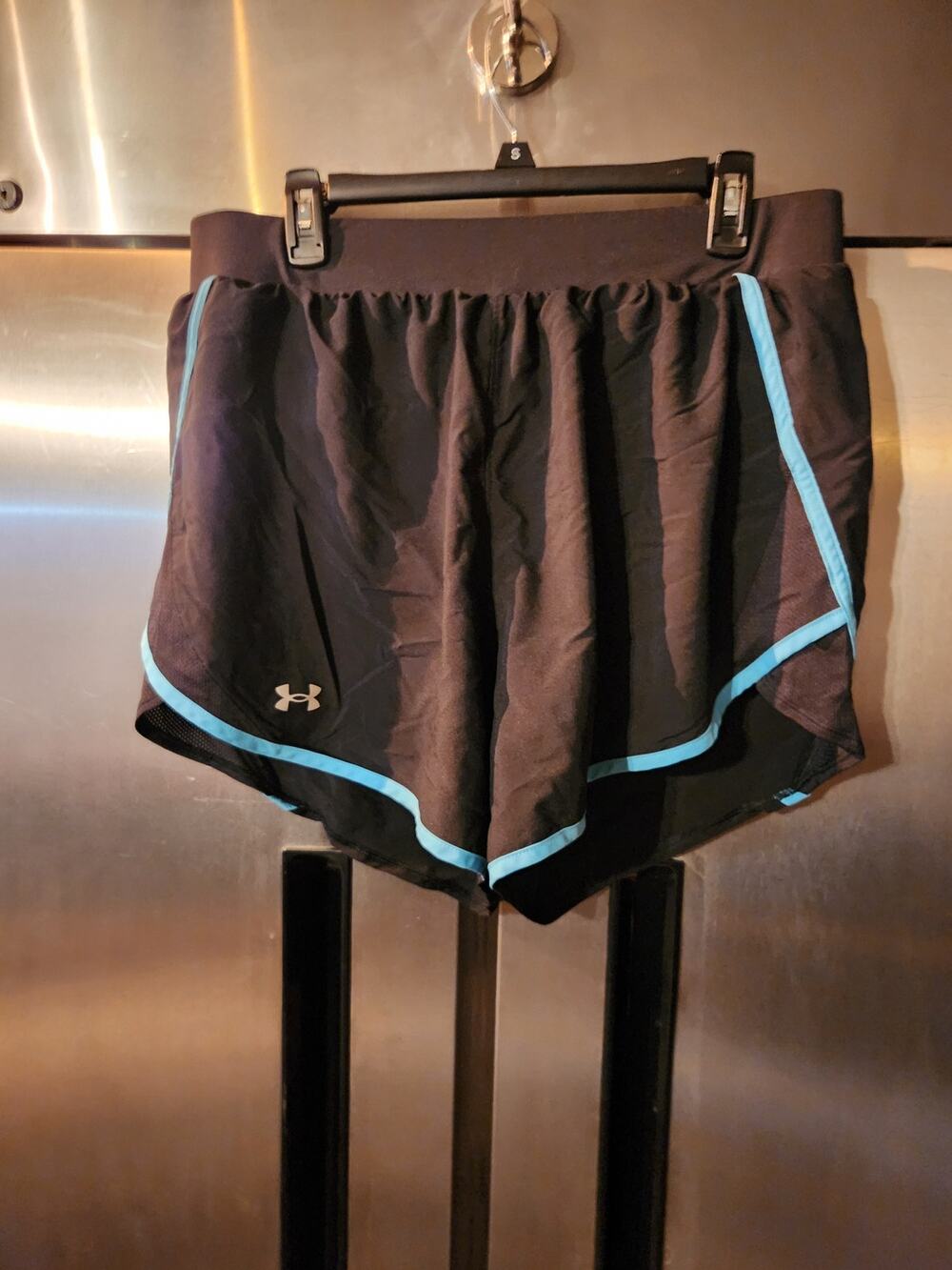 Under Armour HeatGear Loose Fit Running Shorts Women's 1X Plus Size Black